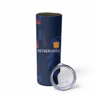 Netherlands Football Skinny Tumbler Lion Head Simply Het Nederlands Elftal