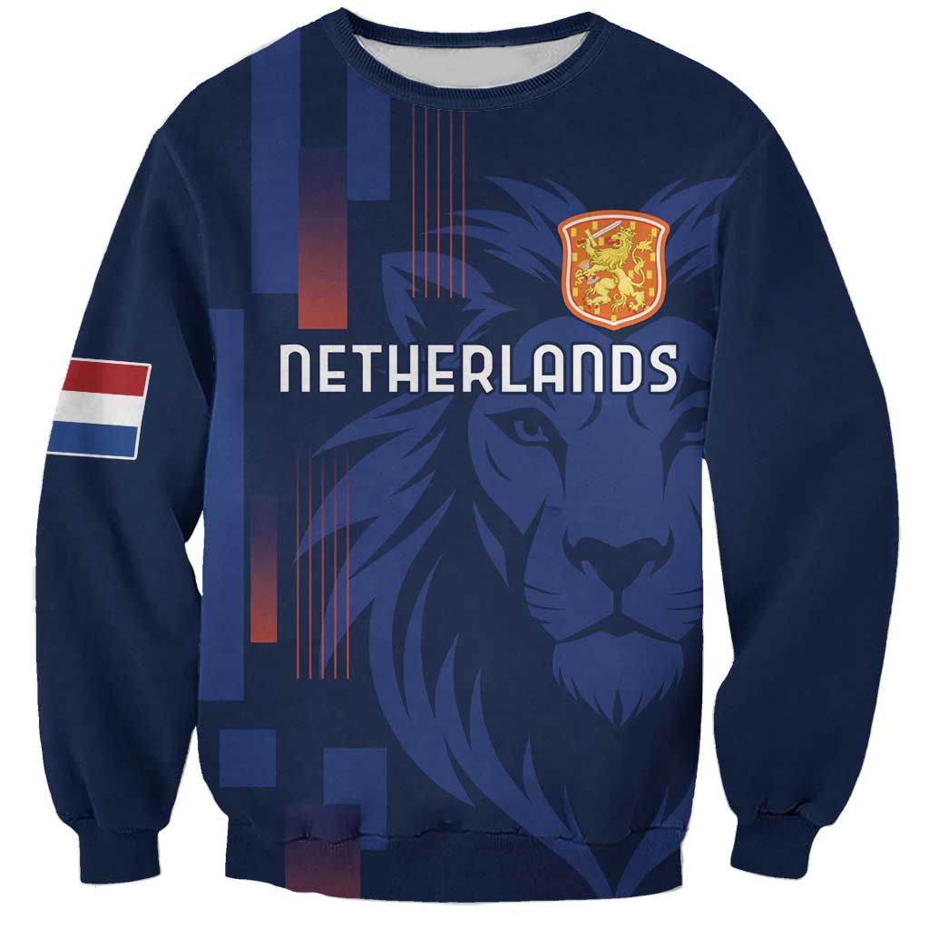 Netherlands Football Sweatshirt Lion Head Simply Het Nederlands Elftal