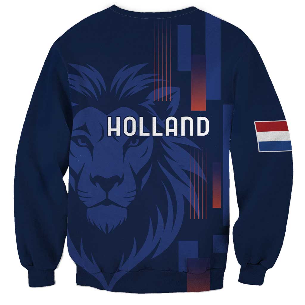 Netherlands Football Sweatshirt Lion Head Simply Het Nederlands Elftal