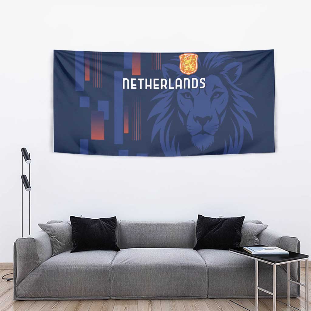 Netherlands Football Tapestry Lion Head Simply Het Nederlands Elftal