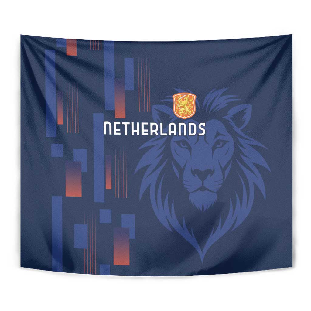 Netherlands Football Tapestry Lion Head Simply Het Nederlands Elftal