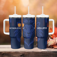 Netherlands Football Tumbler With Handle Lion Head Simply Het Nederlands Elftal