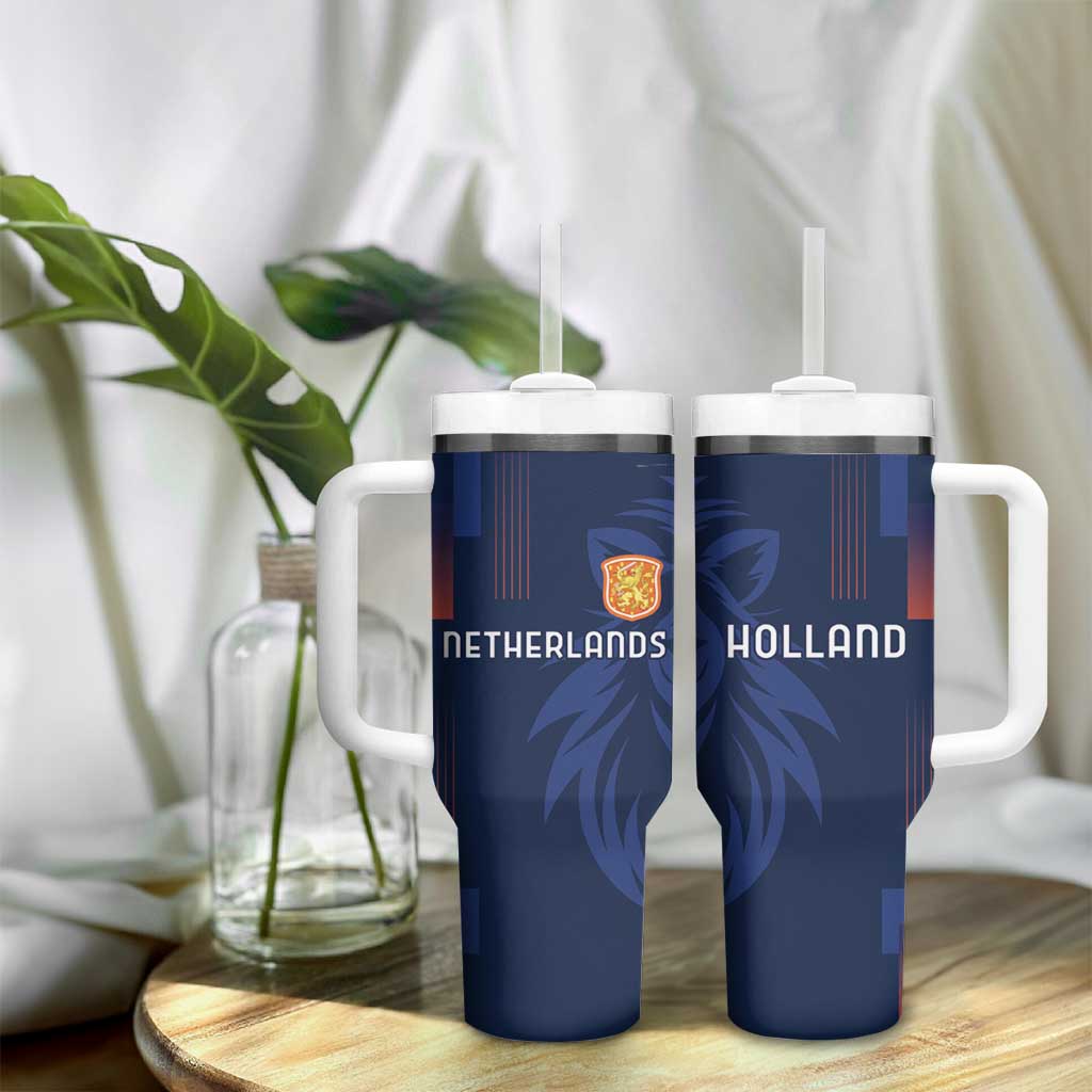 Netherlands Football Tumbler With Handle Lion Head Simply Het Nederlands Elftal