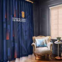 Netherlands Football Window Curtain Lion Head Simply Het Nederlands Elftal