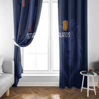 Netherlands Football Window Curtain Lion Head Simply Het Nederlands Elftal