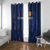 Netherlands Football Window Curtain Lion Head Simply Het Nederlands Elftal