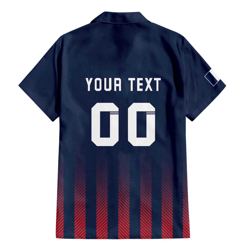 Custom France Football Family Matching Mermaid Dress and Hawaiian Shirt Les Bleus Gallic Rooster