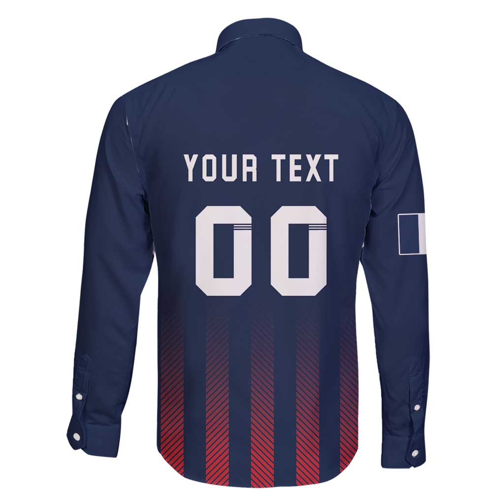 Custom France Football Family Matching Short Sleeve Bodycon Dress and Hawaiian Shirt Les Bleus Gallic Rooster