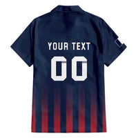 Custom France Football Hawaiian Shirt Les Bleus Gallic Rooster