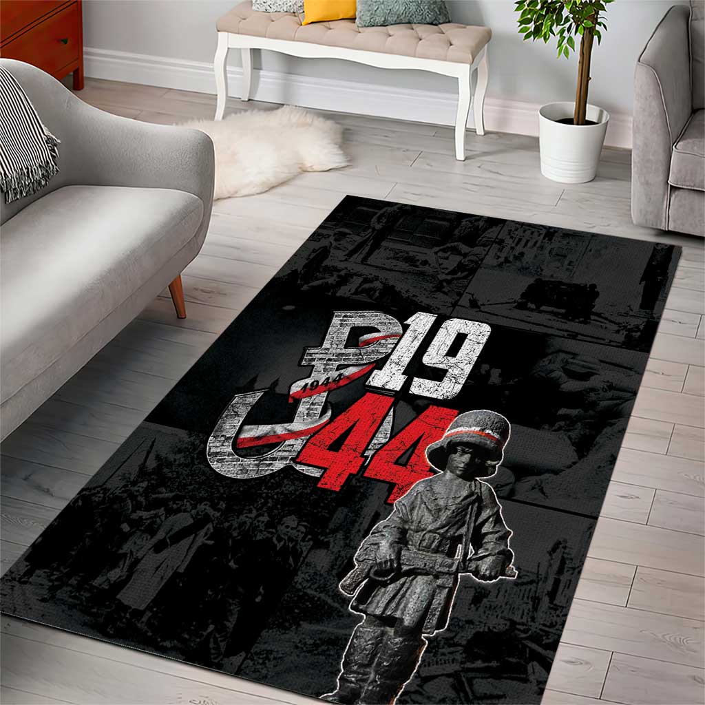Warsaw Uprising 1944 Area Rug Polska Walczy WWII Insurrectionist