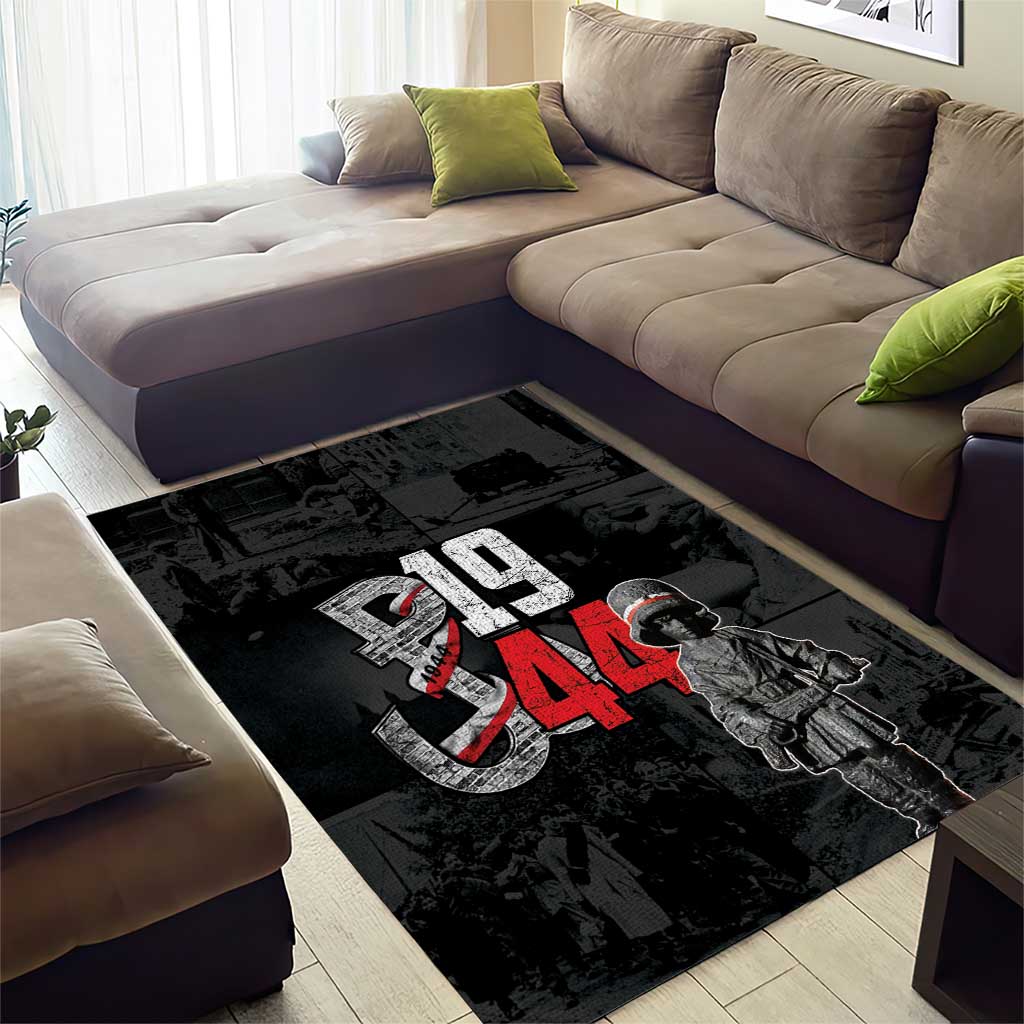 Warsaw Uprising 1944 Area Rug Polska Walczy WWII Insurrectionist