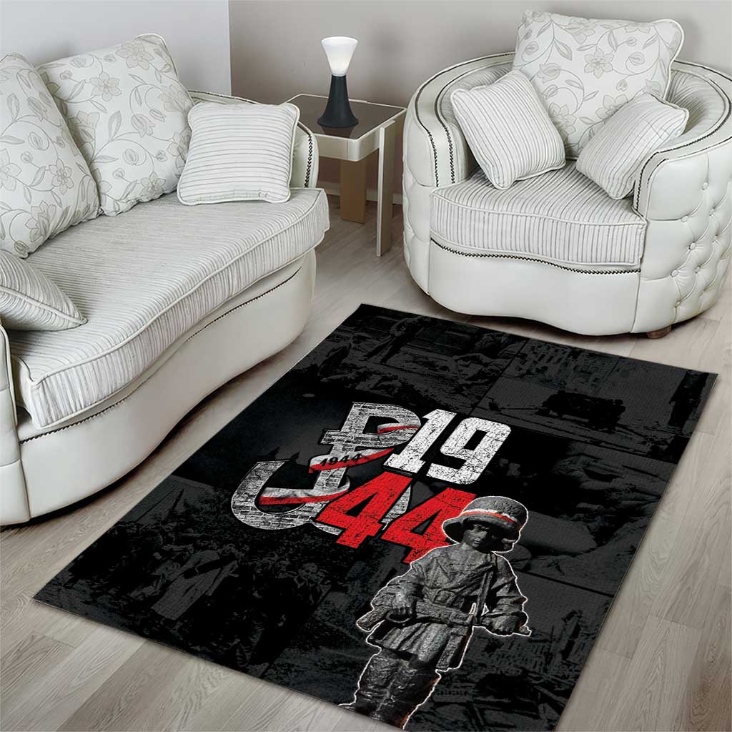 Warsaw Uprising 1944 Area Rug Polska Walczy WWII Insurrectionist