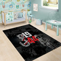 Warsaw Uprising 1944 Area Rug Polska Walczy WWII Insurrectionist