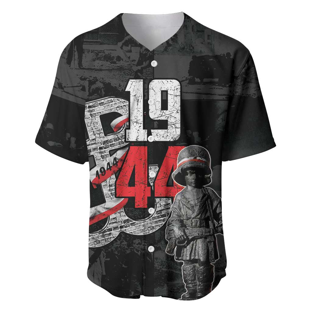 Warsaw Uprising 1944 Baseball Jersey Polska Walczy WWII Insurrectionist