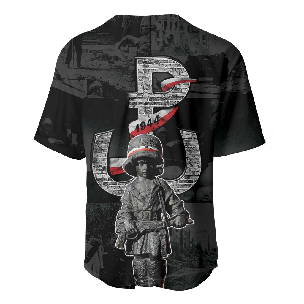 Warsaw Uprising 1944 Baseball Jersey Polska Walczy WWII Insurrectionist