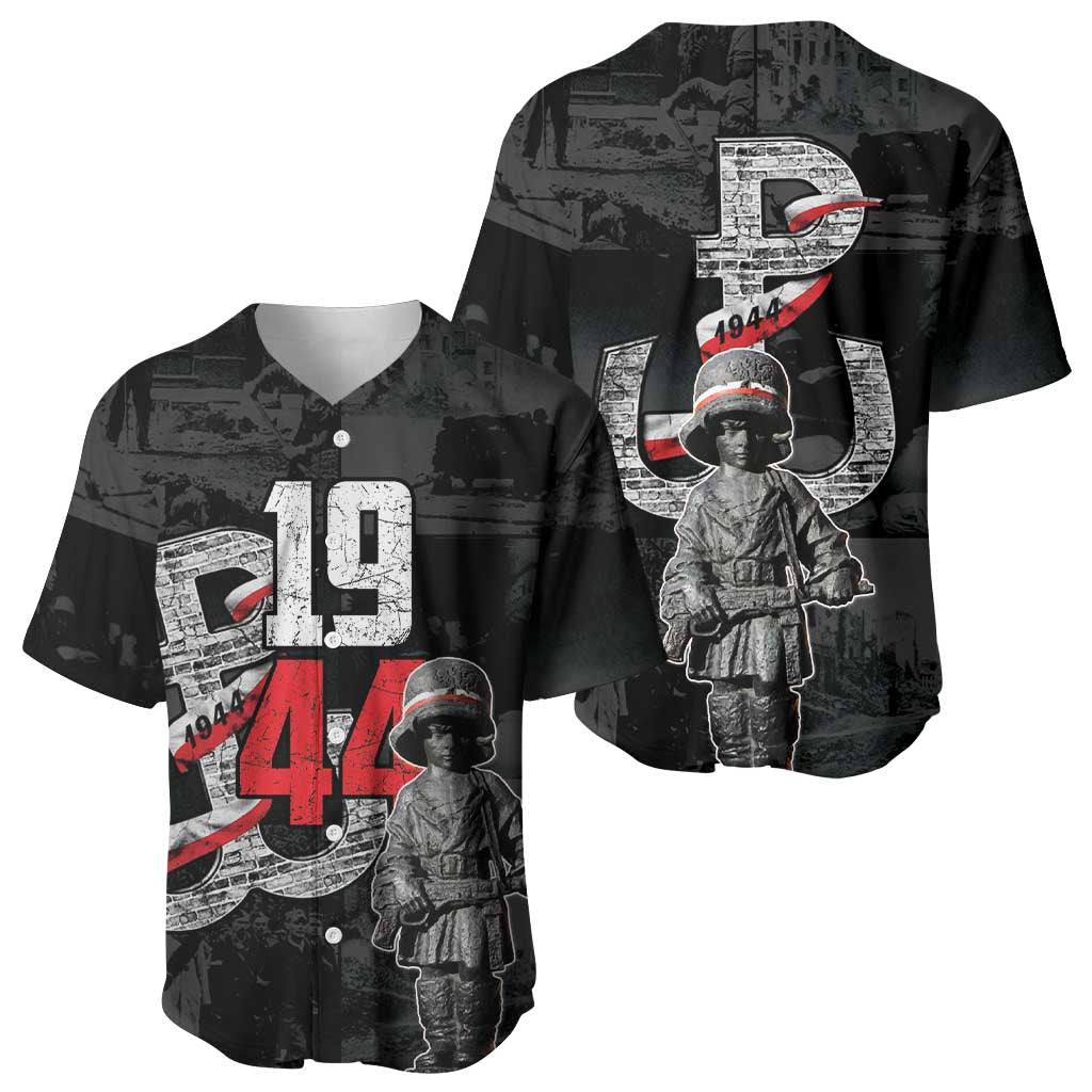 Warsaw Uprising 1944 Baseball Jersey Polska Walczy WWII Insurrectionist
