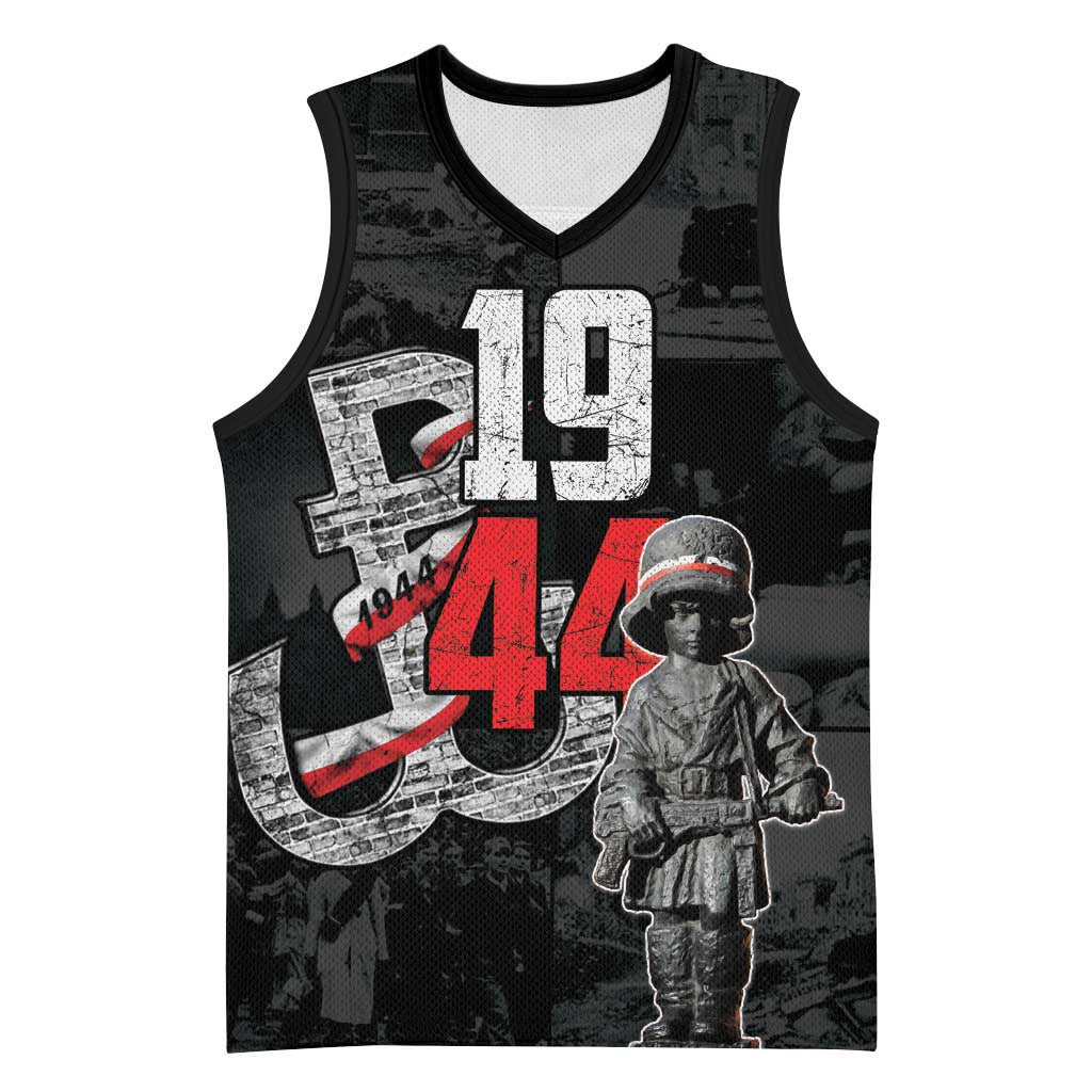 Warsaw Uprising 1944 Basketball Jersey Polska Walczy WWII Insurrectionist