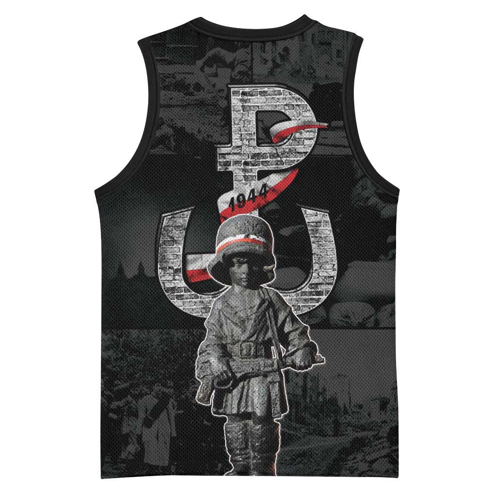 Warsaw Uprising 1944 Basketball Jersey Polska Walczy WWII Insurrectionist