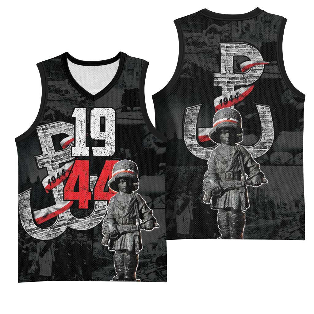 Warsaw Uprising 1944 Basketball Jersey Polska Walczy WWII Insurrectionist