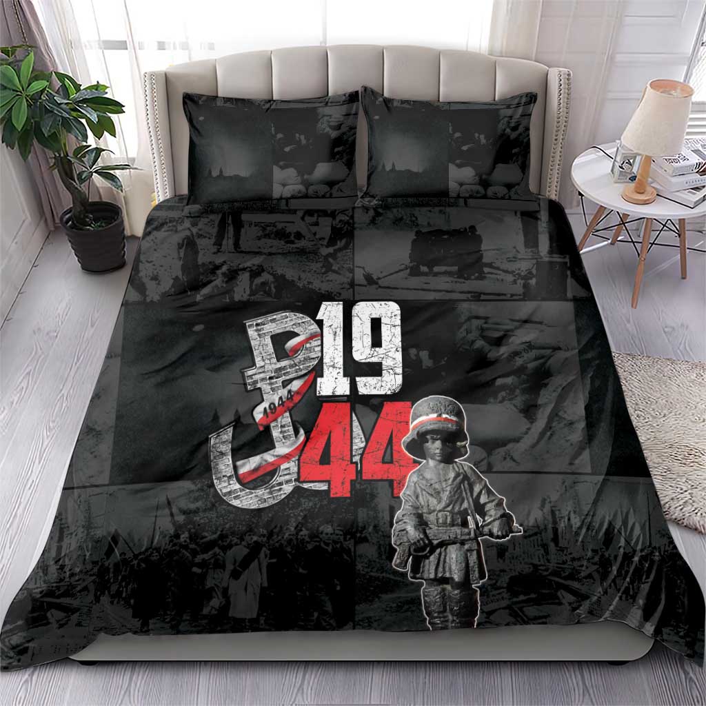 Warsaw Uprising 1944 Bedding Set Polska Walczy WWII Insurrectionist