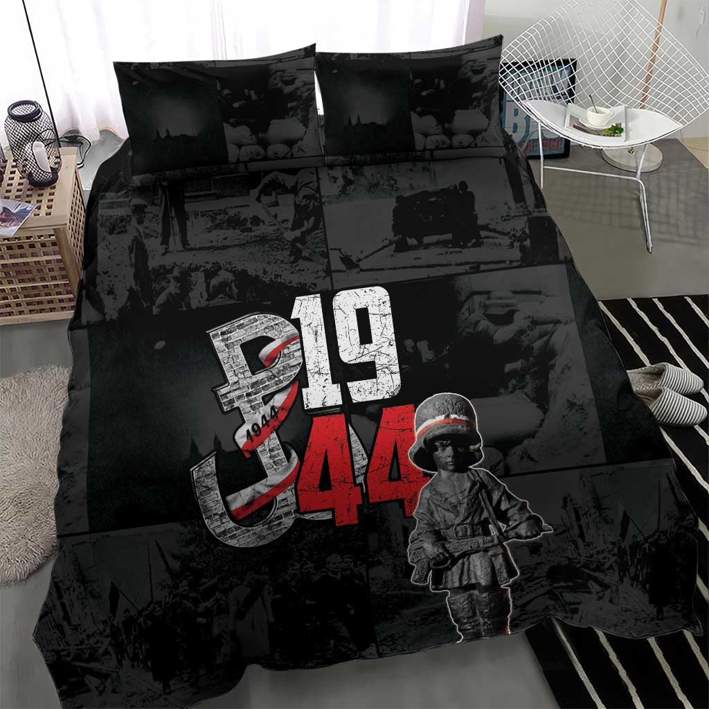 Warsaw Uprising 1944 Bedding Set Polska Walczy WWII Insurrectionist