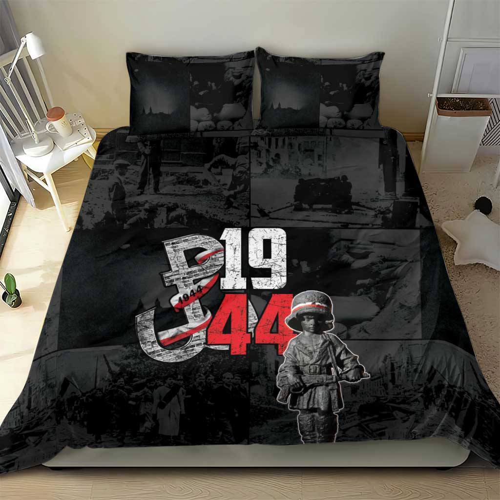 Warsaw Uprising 1944 Bedding Set Polska Walczy WWII Insurrectionist