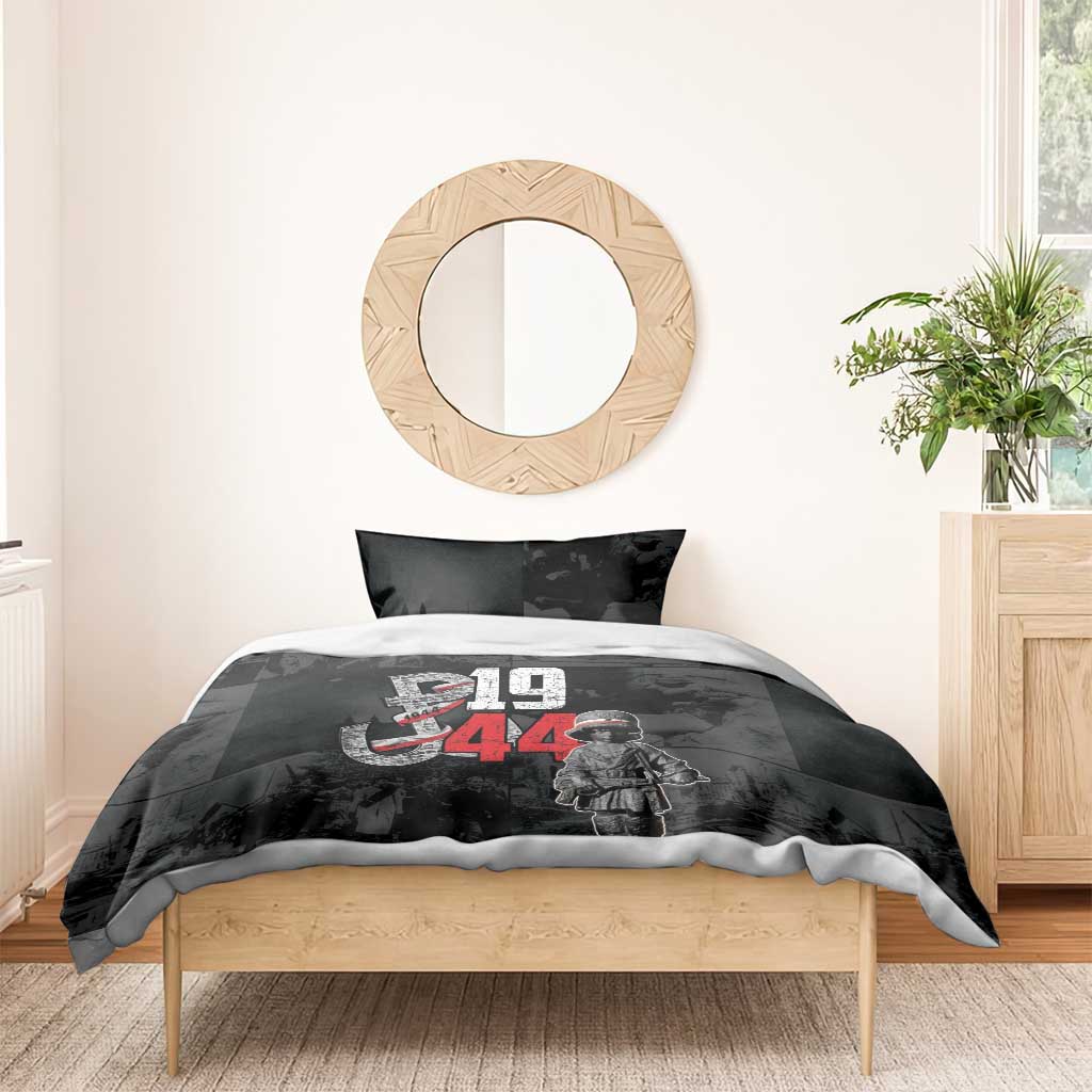 Warsaw Uprising 1944 Bedding Set Polska Walczy WWII Insurrectionist