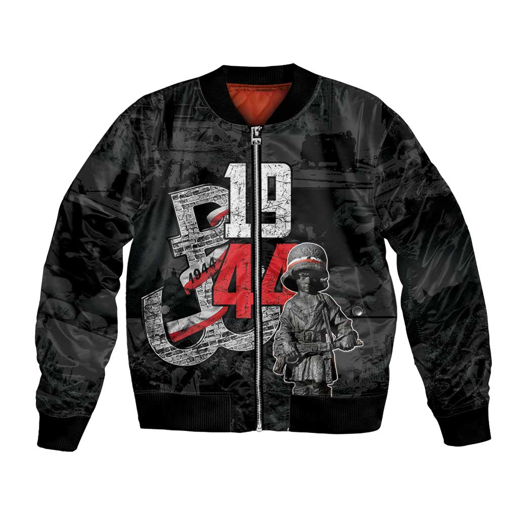 Warsaw Uprising 1944 Bomber Jacket Polska Walczy WWII Insurrectionist