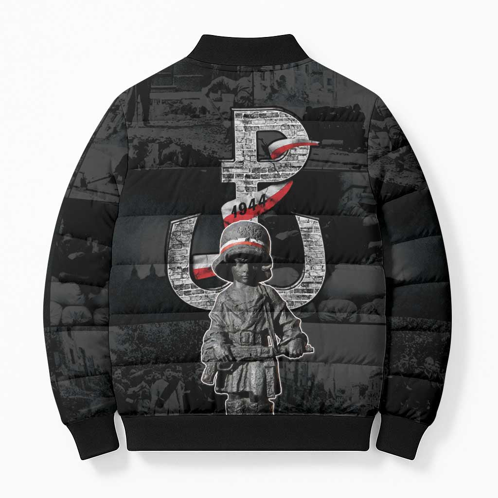 Warsaw Uprising 1944 Bomber Puffer Jacket Polska Walczy WWII Insurrectionist