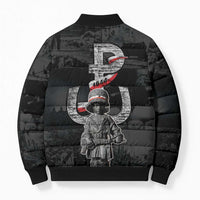 Warsaw Uprising 1944 Bomber Puffer Jacket Polska Walczy WWII Insurrectionist