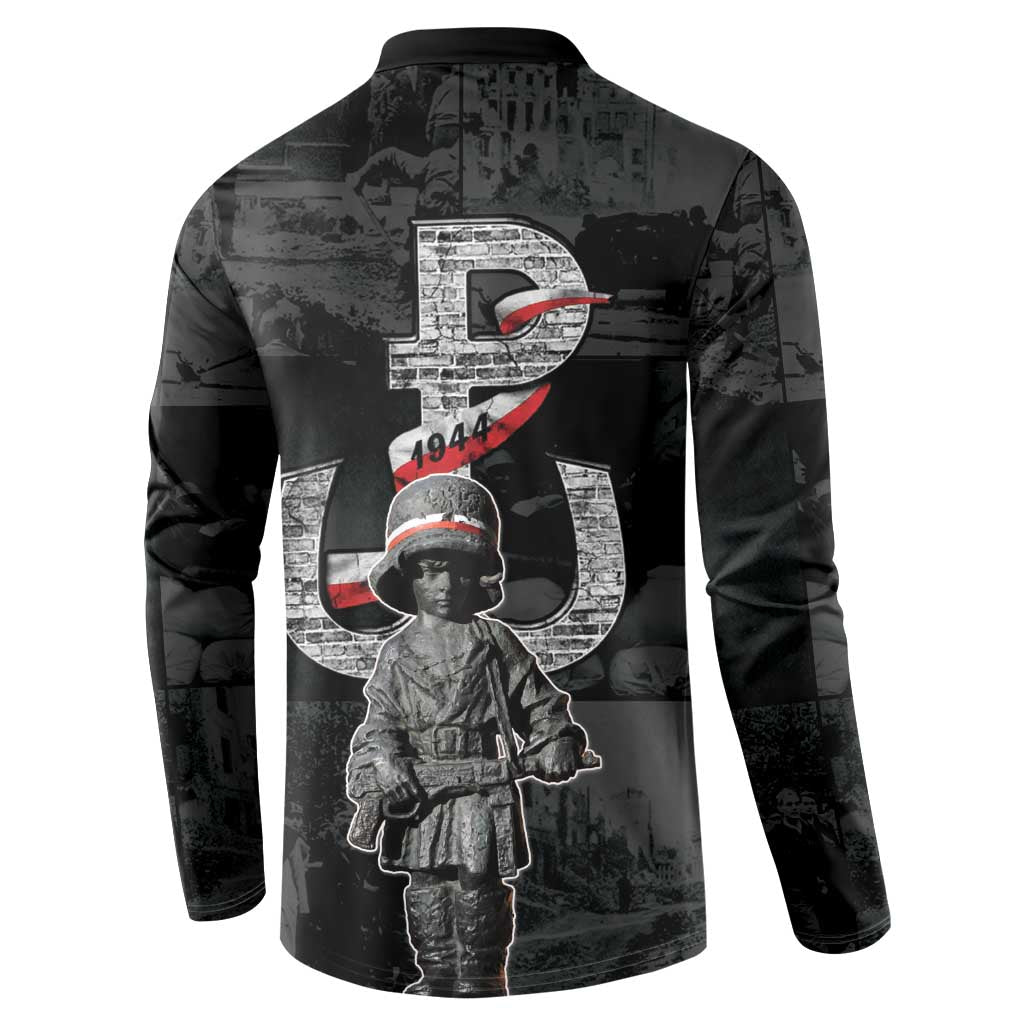 Warsaw Uprising 1944 Button Sweatshirt Polska Walczy WWII Insurrectionist