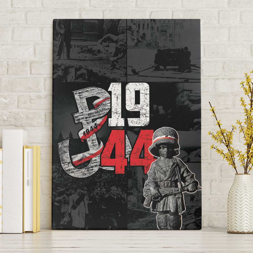 Warsaw Uprising 1944 Canvas Wall Art Polska Walczy WWII Insurrectionist