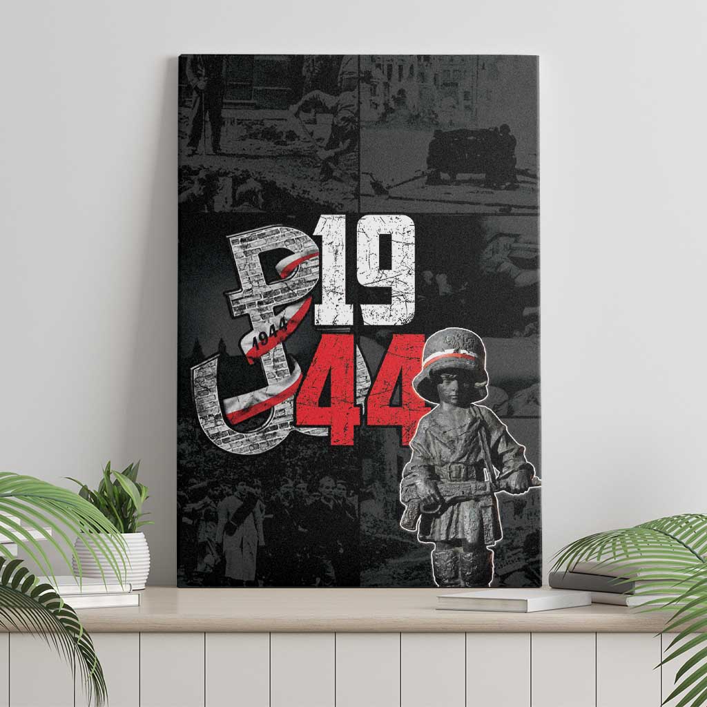 Warsaw Uprising 1944 Canvas Wall Art Polska Walczy WWII Insurrectionist