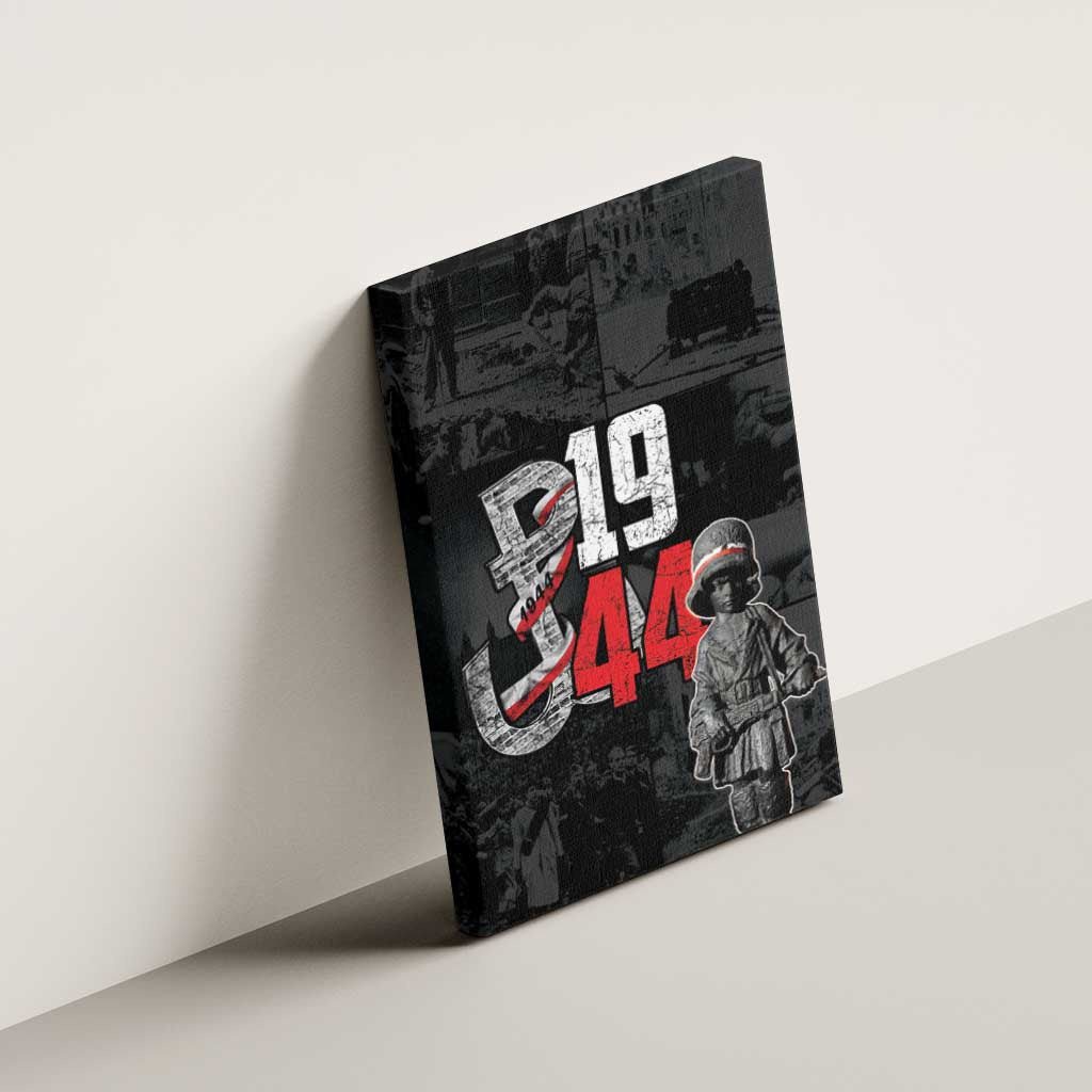 Warsaw Uprising 1944 Canvas Wall Art Polska Walczy WWII Insurrectionist