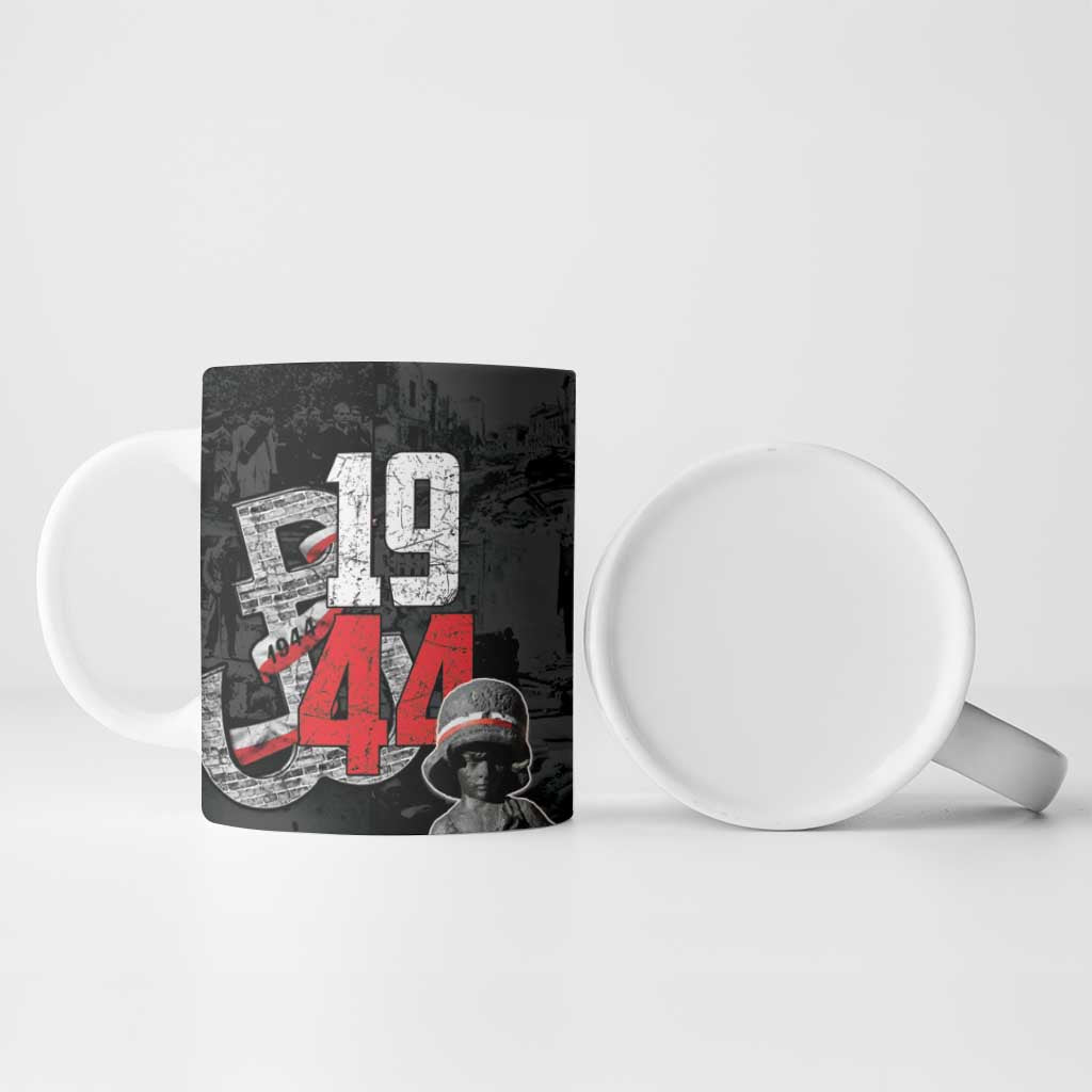 Warsaw Uprising 1944 Ceramic Mug Polska Walczy WWII Insurrectionist