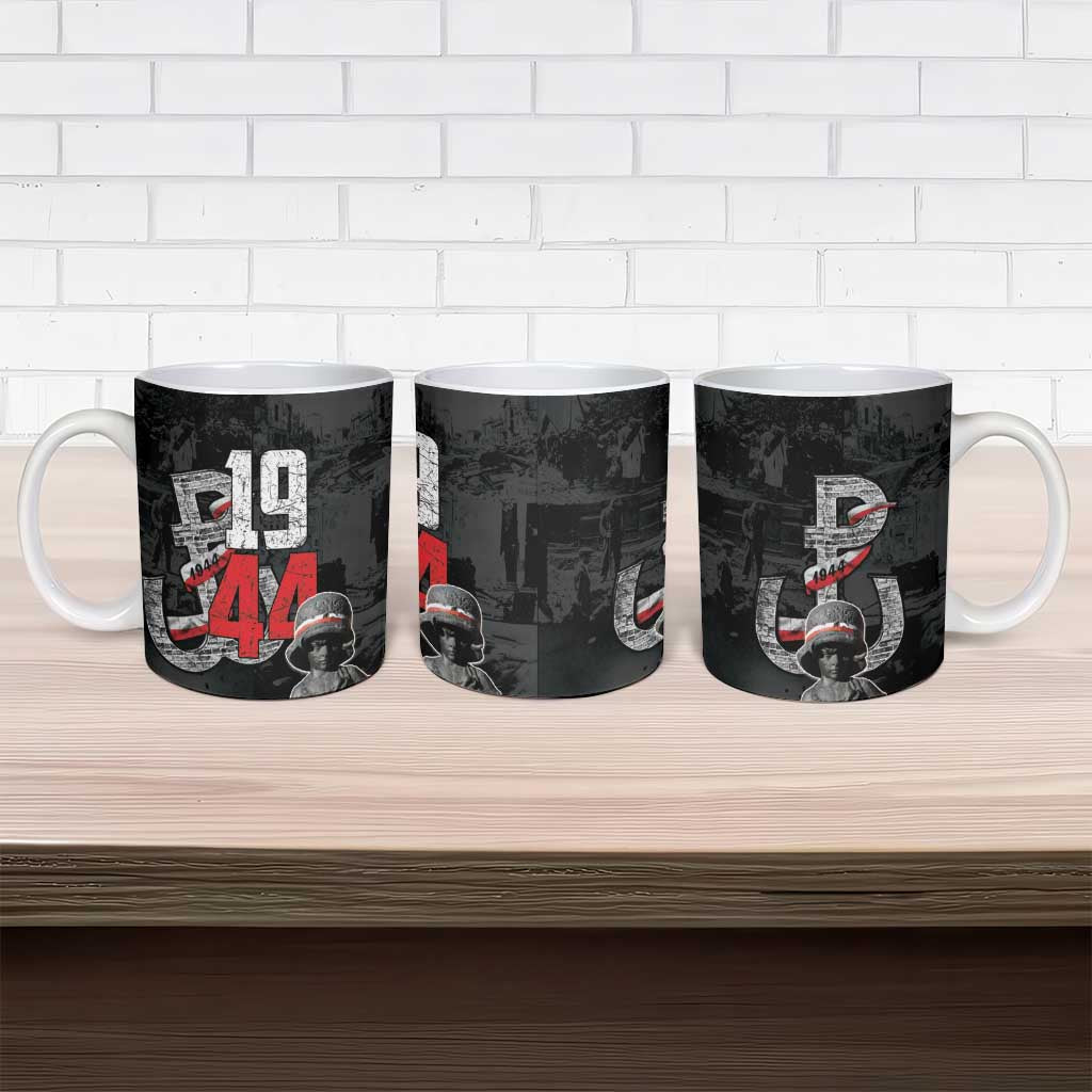 Warsaw Uprising 1944 Ceramic Mug Polska Walczy WWII Insurrectionist
