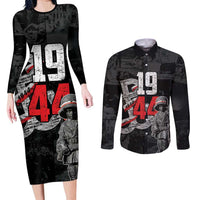 Warsaw Uprising 1944 Couples Matching Long Sleeve Bodycon Dress and Long Sleeve Button Shirt Polska Walczy WWII Insurrectionist