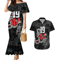 Warsaw Uprising 1944 Couples Matching Mermaid Dress and Hawaiian Shirt Polska Walczy WWII Insurrectionist
