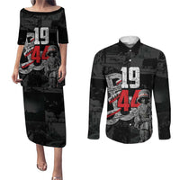 Warsaw Uprising 1944 Couples Matching Puletasi and Long Sleeve Button Shirt Polska Walczy WWII Insurrectionist