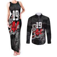 Warsaw Uprising 1944 Couples Matching Tank Maxi Dress and Long Sleeve Button Shirt Polska Walczy WWII Insurrectionist