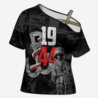 Warsaw Uprising 1944 Cross Shoulder Shirt Polska Walczy WWII Insurrectionist