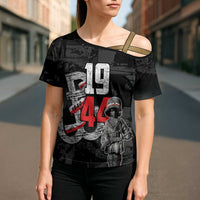 Warsaw Uprising 1944 Cross Shoulder Shirt Polska Walczy WWII Insurrectionist