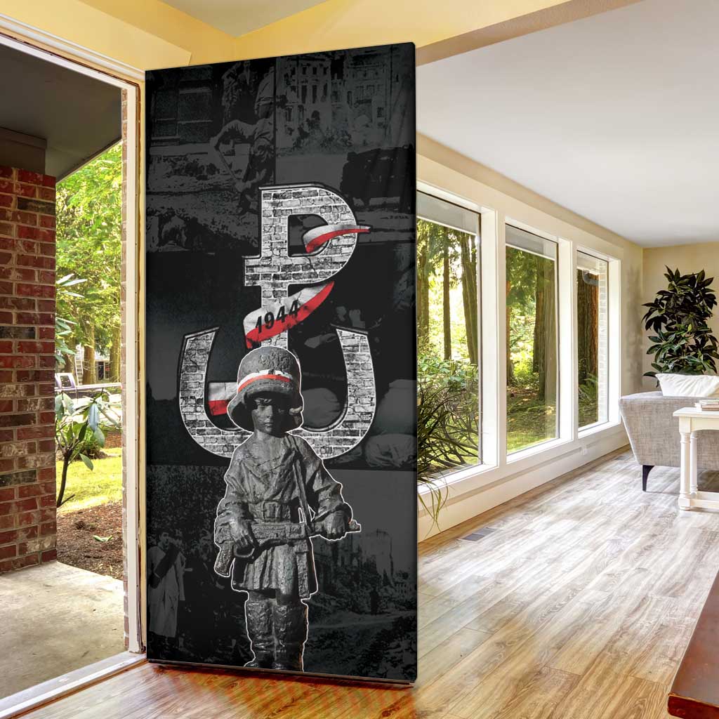 Warsaw Uprising 1944 Door Cover Polska Walczy WWII Insurrectionist