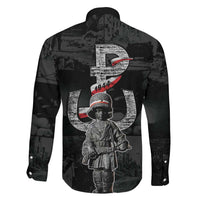 Warsaw Uprising 1944 Family Matching Off The Shoulder Long Sleeve Dress and Hawaiian Shirt Polska Walczy WWII Insurrectionist