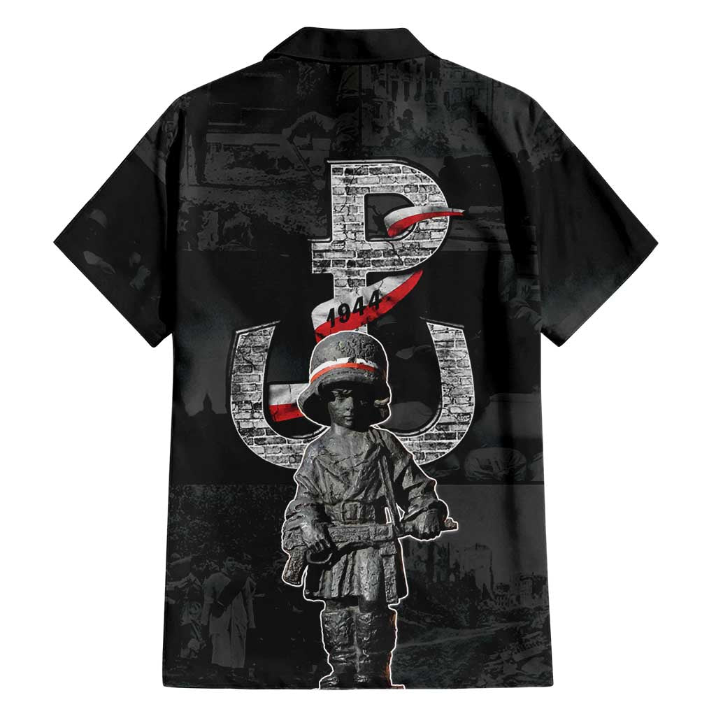 Warsaw Uprising 1944 Family Matching Off Shoulder Short Dress and Hawaiian Shirt Polska Walczy WWII Insurrectionist