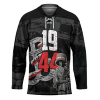 Warsaw Uprising 1944 Hockey Jersey Polska Walczy WWII Insurrectionist
