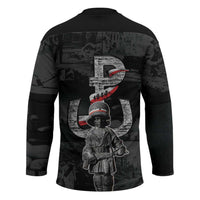 Warsaw Uprising 1944 Hockey Jersey Polska Walczy WWII Insurrectionist
