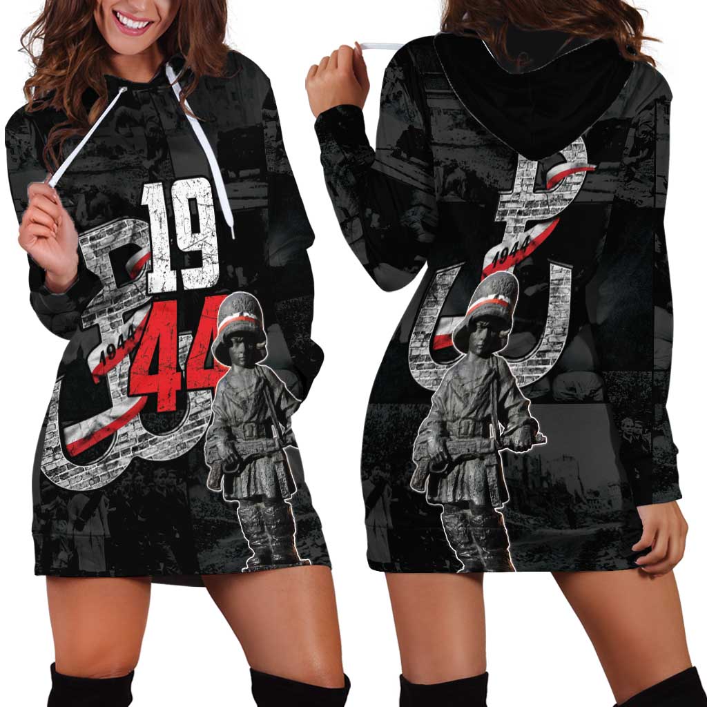 Warsaw Uprising 1944 Hoodie Dress Polska Walczy WWII Insurrectionist