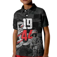 Warsaw Uprising 1944 Kid Polo Shirt Polska Walczy WWII Insurrectionist
