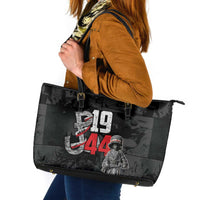 Warsaw Uprising 1944 Leather Tote Bag Polska Walczy WWII Insurrectionist